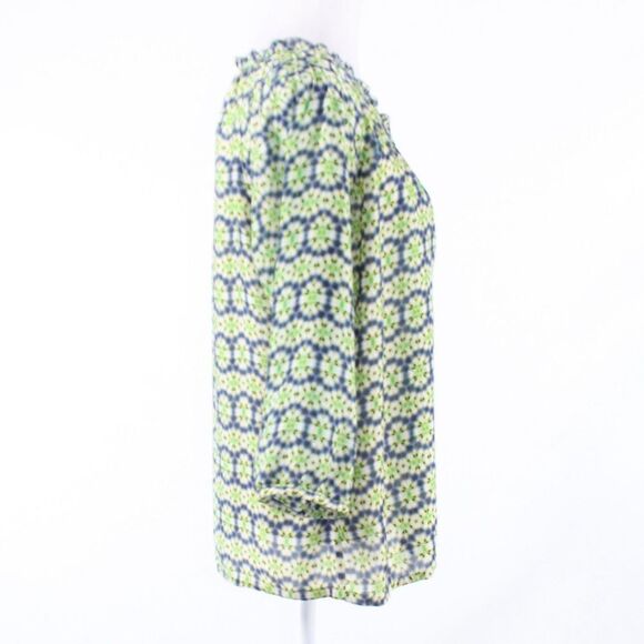 Clements Ribeiro blue blouse 10 - Picture 5 of 8